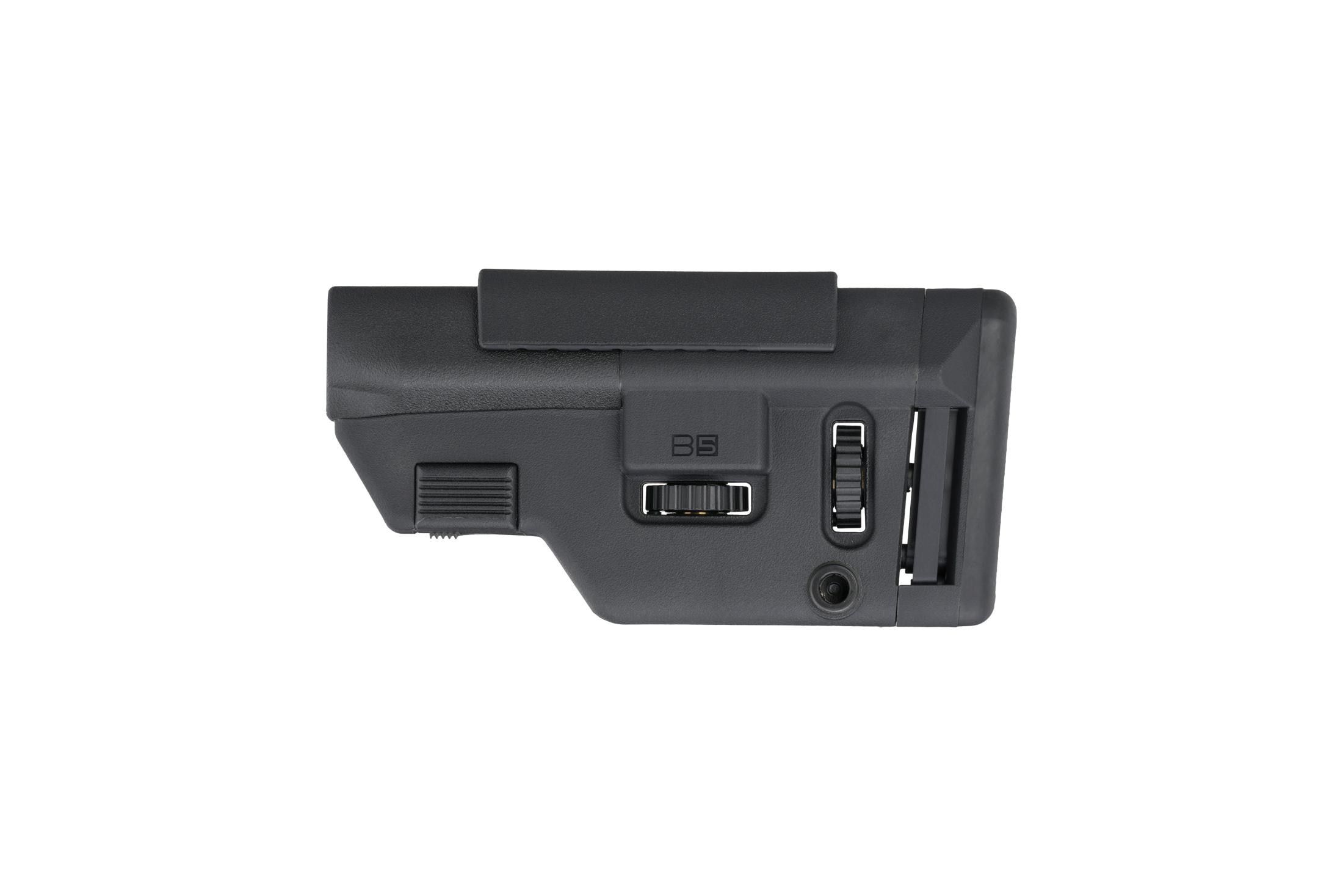 B5 Systems AR-15 Collapsible Precision Stock - Long - Black
